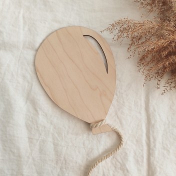 ideatree, dekorácia, do izby, drevené dekorácie, balón, detská izba, woodness, nové mesto nad váhom