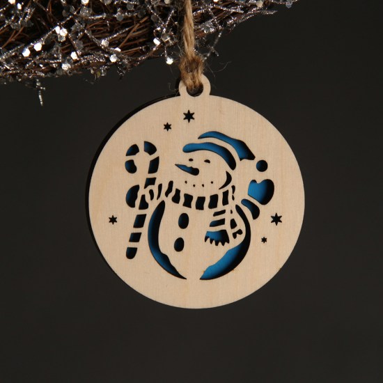 Guľa so snehuliakom