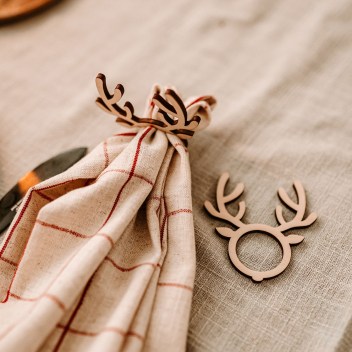 ideatree, vianoce, vianočné dekorácie, vianočné stolovanie, krúžky na servítky, nové mesto nad váhom