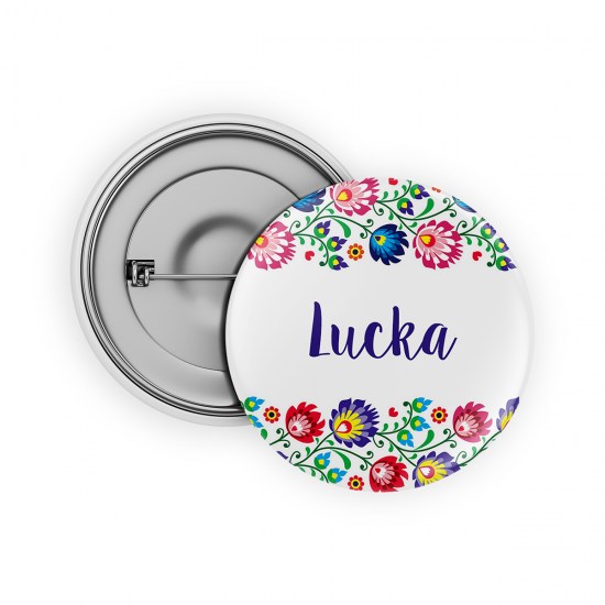 ideatree, odznak, button, svadba, rozlúčka so slobodou, svadobný darček, darčeky pre družičky, darčeky pre svadobčanov, folklórny, nové mesto nad váhom