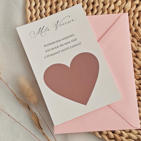 ideatree, oznámenie, pozvánka, stierací žreb, stieracie oznámenie, stieracia pozvánka, stieracia kartička, pozvánka pre svedkyňu, darčeky pre družičky, noiart, nové mesto nad váhom