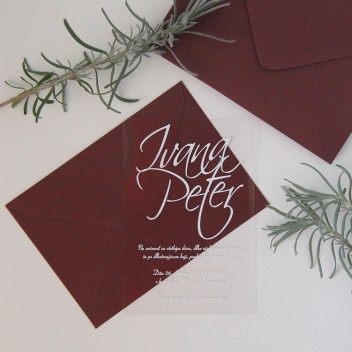 ideatree, oznámenie, svadba, svadobné oznámenie, transparentné oznámenie, priesvitné, nové mesto nad váhom