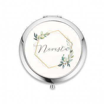 ideatree, zrkadielko, kozmetické, do kabelky, svadobné zrkadielko, zrkadielka pre družičky, zrkadielko pre nevestu, svadobné darčeky, darčeky pre družičky, darčeky pre svadobné mamy, nové mesto nad váhom